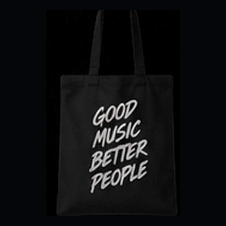 Good Music Better People tote